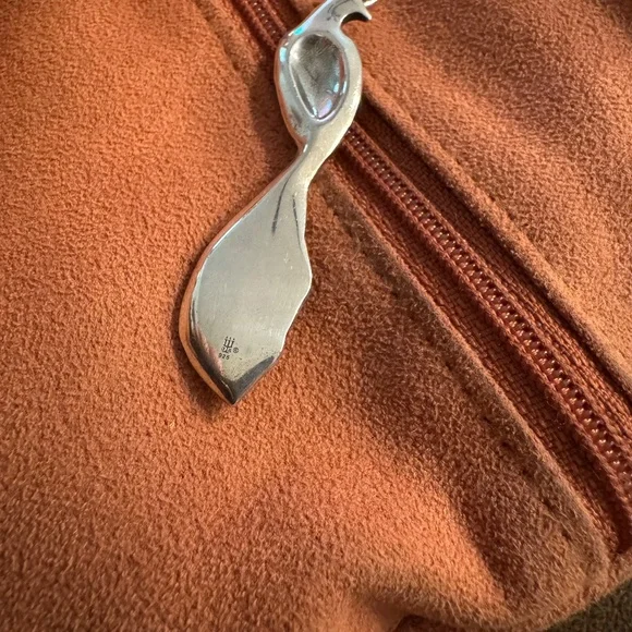 James Avery RETIRED Regal Peacock pendant - Picture 2 of 2